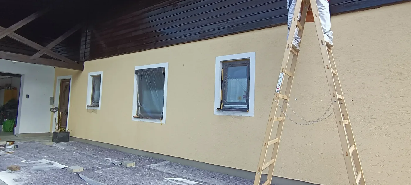 Freshly painted house facade (8) – A&G Premium Service, Salzburg